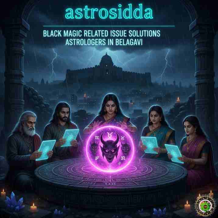 Vashikarana and Black Magic Astrologers in Belagavi for Black Magic Related Issue Solutions at Astrosidda