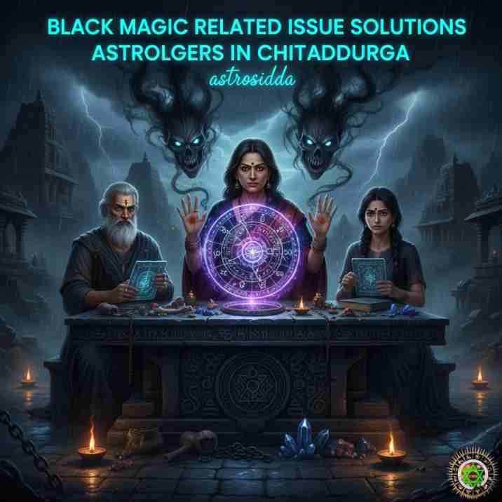 Vashikarana and Black Magic Astrologers in Chitradurga for Black Magic Related Issue Solutions at Astrosidda