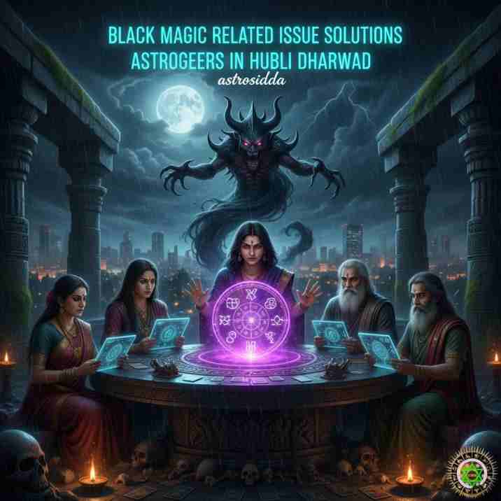 Vashikarana and Black Magic Astrologers in Hubli Dharwad for Black Magic Related Issue Solutions at Astrosidda