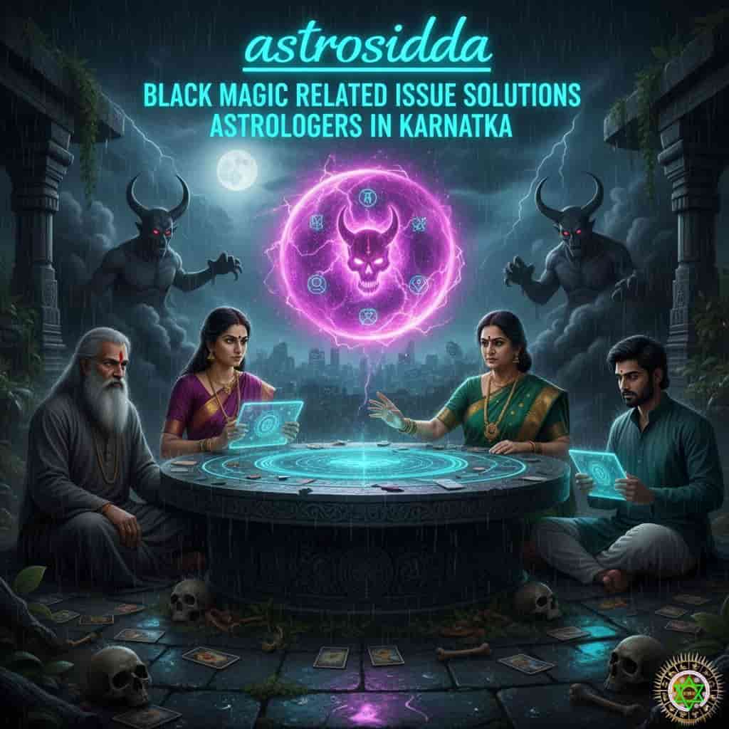 Vashikarana and Black Magic Astrologers in India for Black Magic Related Issue Solutions at Astrosidda