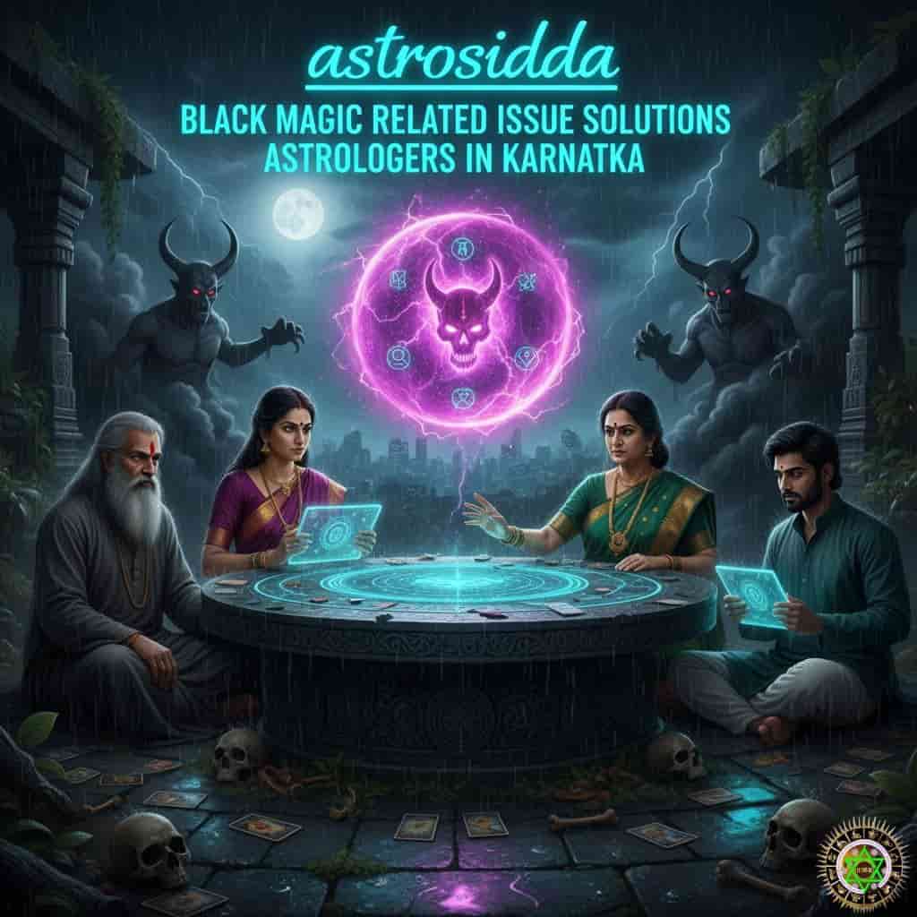 Vashikarana and Black Magic Astrologers in karnataka for Black Magic Related Issue Solutions at Astrosidda