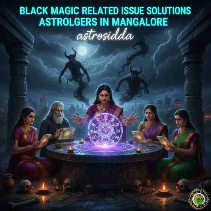 Vashikarana and Black Magic Astrologers in Mangalore for Black Magic Related Issue Solutions at Astrosidda