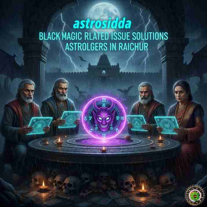 Vashikarana and Black Magic Astrologers in Raichur for Black Magic Related Issue Solutions at Astrosidda