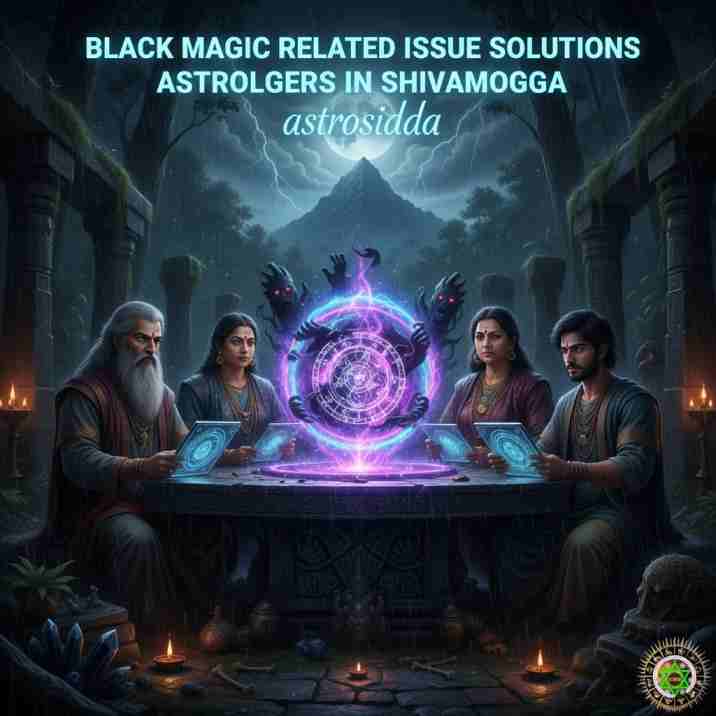 Vashikarana and Black Magic Astrologers in Shivamogga for Black Magic Related Issue Solutions at Astrosidda