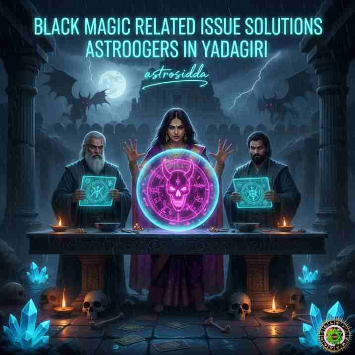 Vashikarana and Black Magic Astrologers in Yadagiri for Black Magic Related Issue Solutions at Astrosidda