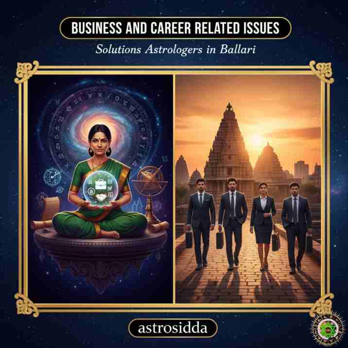 Vashikarana and Black Magic Astrologers in Ballari for Business and Carrier Related Issues Solutions at Astrosidda