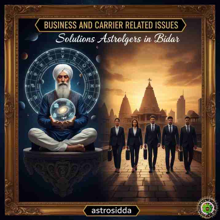 Vashikarana and Black Magic Astrologers in Bidar for Business and Carrier Related Issues Solutions at Astrosidda