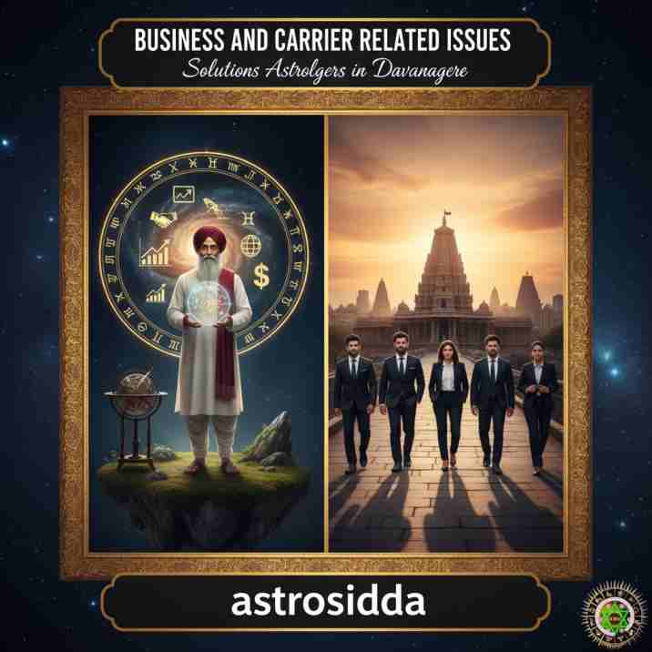 Vashikarana and Black Magic Astrologers in Davanagere for Business and Carrier Related Issues Solutions at Astrosidda