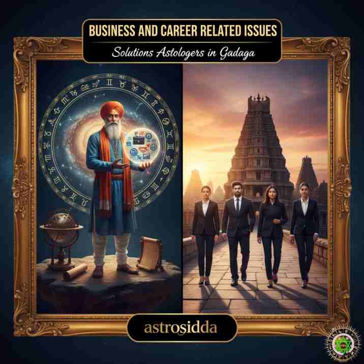 Vashikarana and Black Magic Astrologers in Gadaga for Business and Carrier Related Issues Solutions at Astrosidda