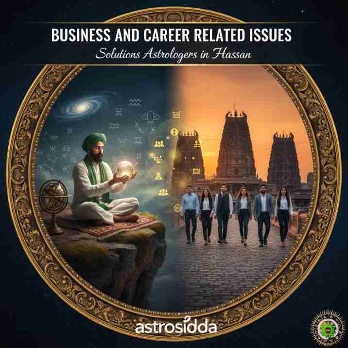 Vashikarana and Black Magic Astrologers in Hassan for Business and Carrier Related Issues Solutions at Astrosidda