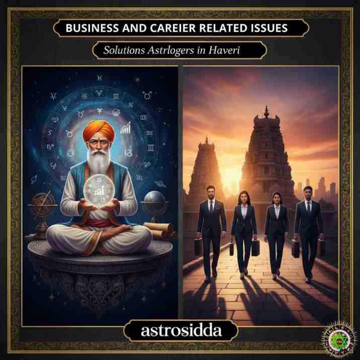 Vashikarana and Black Magic Astrologers in Haveri for Business and Carrier Related Issues Solutions at Astrosidda