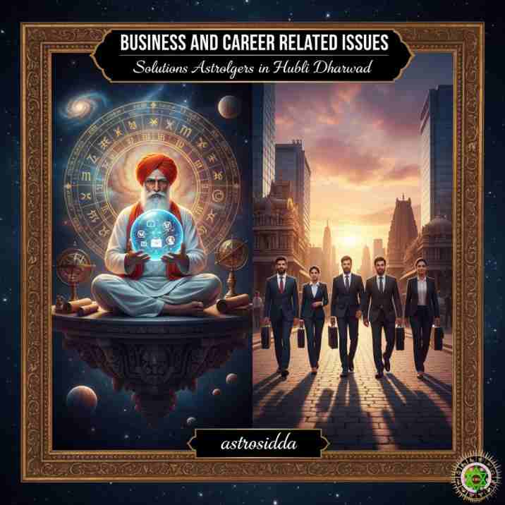 Vashikarana and Black Magic Astrologers in Hubli Dharwad for Business and Carrier Related Issues Solutions at Astrosidda