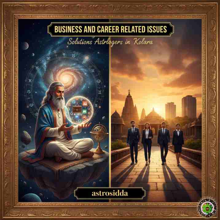 Vashikarana and Black Magic Astrologers in Kolara for Business and Carrier Related Issues Solutions at Astrosidda