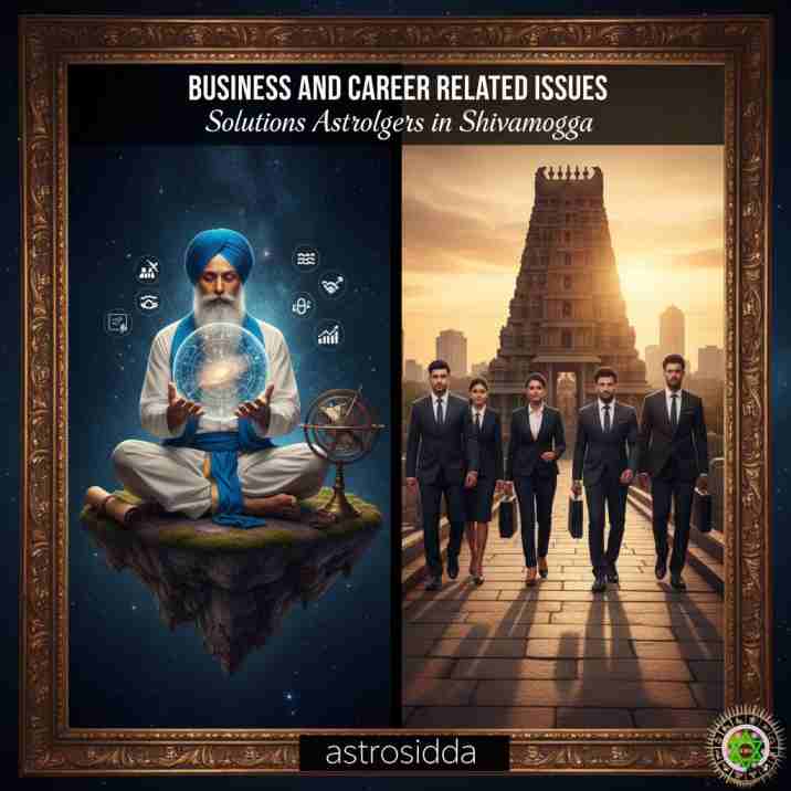 Vashikarana and Black Magic Astrologers in Shivamogga for Business and Carrier Related Issues Solutions at Astrosidda