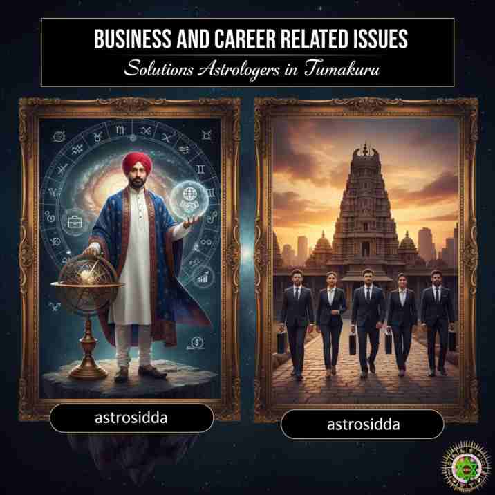 Vashikarana and Black Magic Astrologers in Tumakuru for Business and Carrier Related Issues Solutions at Astrosidda