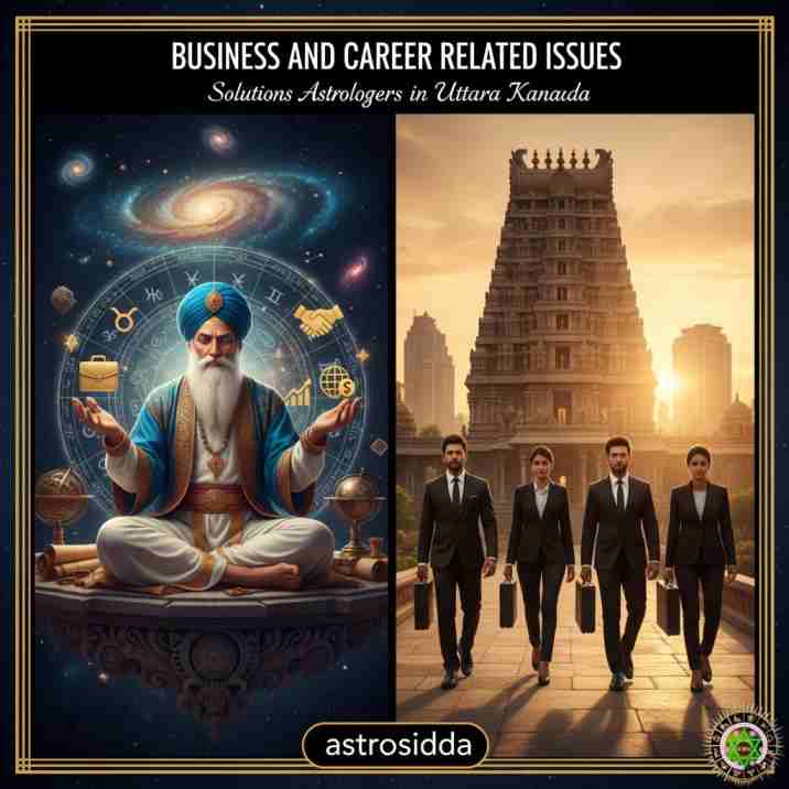 Vashikarana and Black Magic Astrologers in Uttara Kannada for Business and Carrier Related Issues Solutions at Astrosidda
