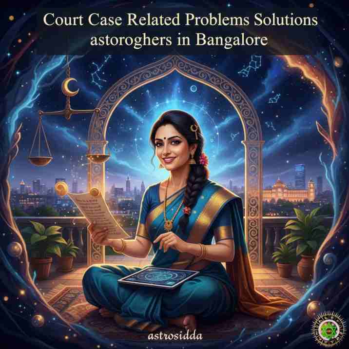 Vashikarana and Black Magic Astrologers in Bangalore for Court Case Related Problems Solutions at Astrosidda