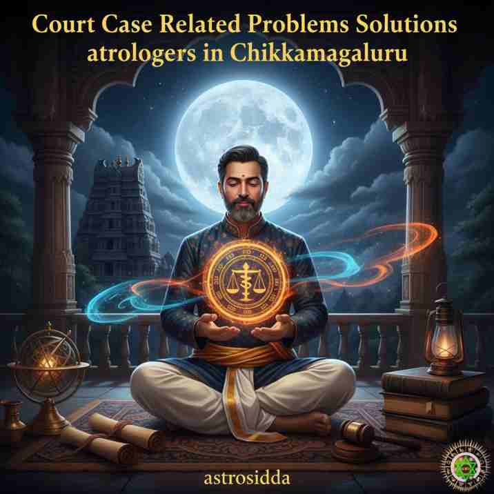 Vashikarana and Black Magic Astrologers in Chikkamagalure for Court Case Related Problems Solutions at Astrosidda