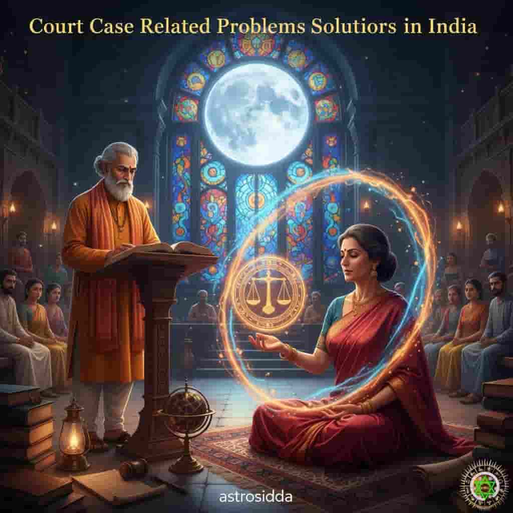 Vashikarana and Black Magic Astrologers in India for Court Case Related Problems Solutions at Astrosidda