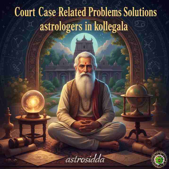 Vashikarana and Black Magic Astrologers in Kollegala for Court Case Related Problems Solutions at Astrosidda