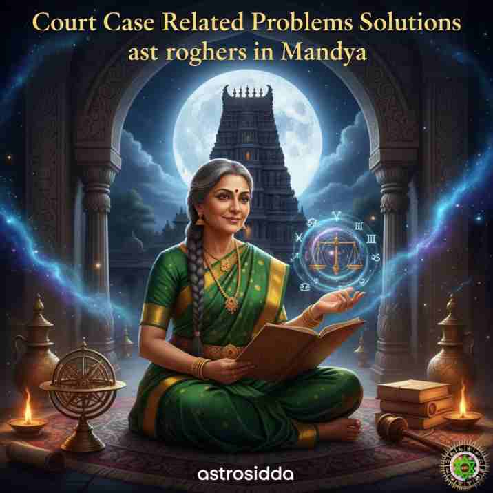 Vashikarana and Black Magic Astrologers in Mandya for Court Case Related Problems Solutions at Astrosidda