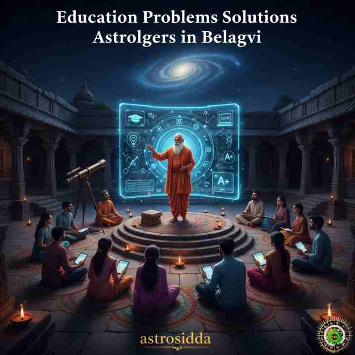 Vashikarana and Black Magic Astrologers in Belagavi for Education Problems Solutions at Astrosidda
