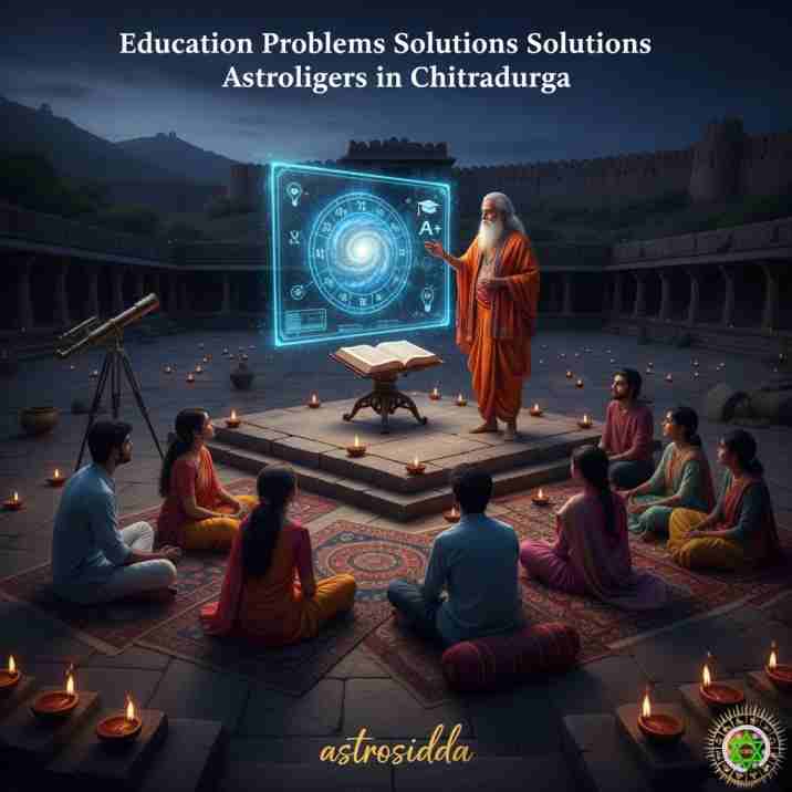 Vashikarana and Black Magic Astrologers in Chitradurga for Education Problems Solutions at Astrosidda
