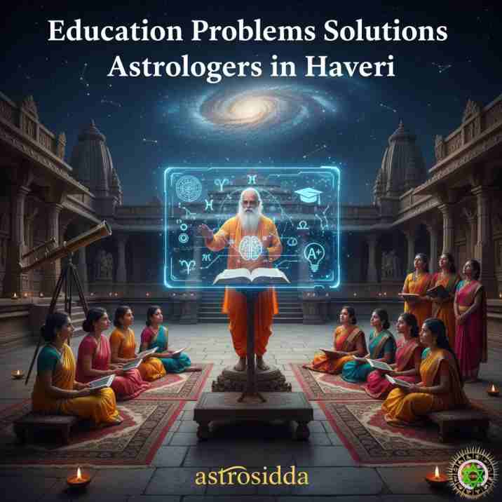 Vashikarana and Black Magic Astrologers in Haveri for Education Problems Solutions at Astrosidda