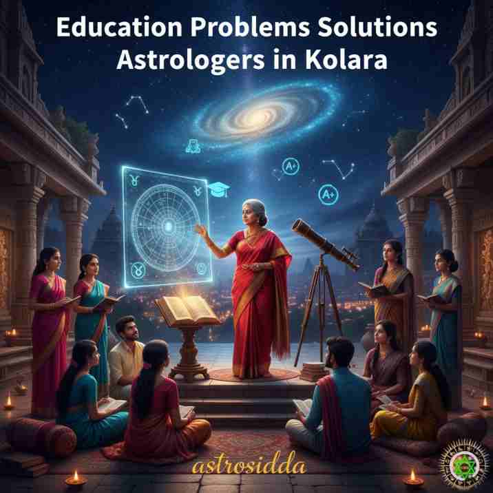 Vashikarana and Black Magic Astrologers in Kolara for Education Problems Solutions at Astrosidda