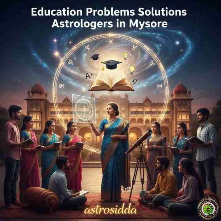 Vashikarana and Black Magic Astrologers in Mysore for Education Problems Solutions at Astrosidda