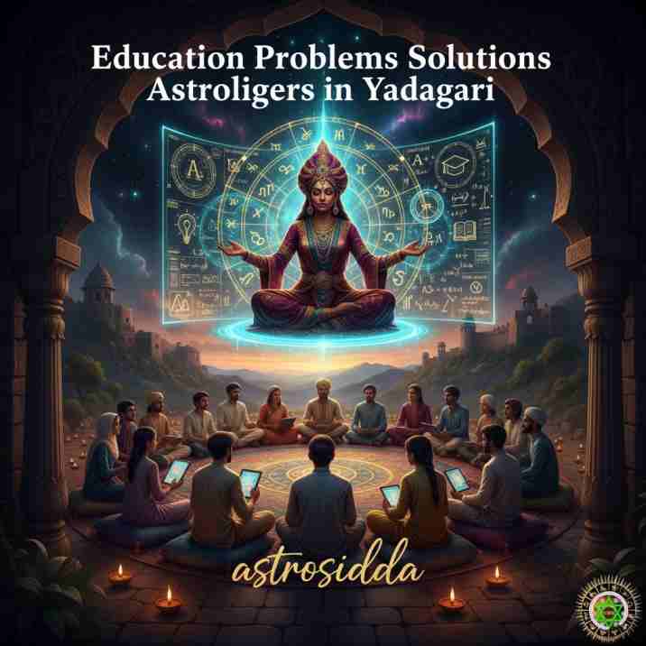 Vashikarana and Black Magic Astrologers in Yadagiri for Education Problems Solutions at Astrosidda