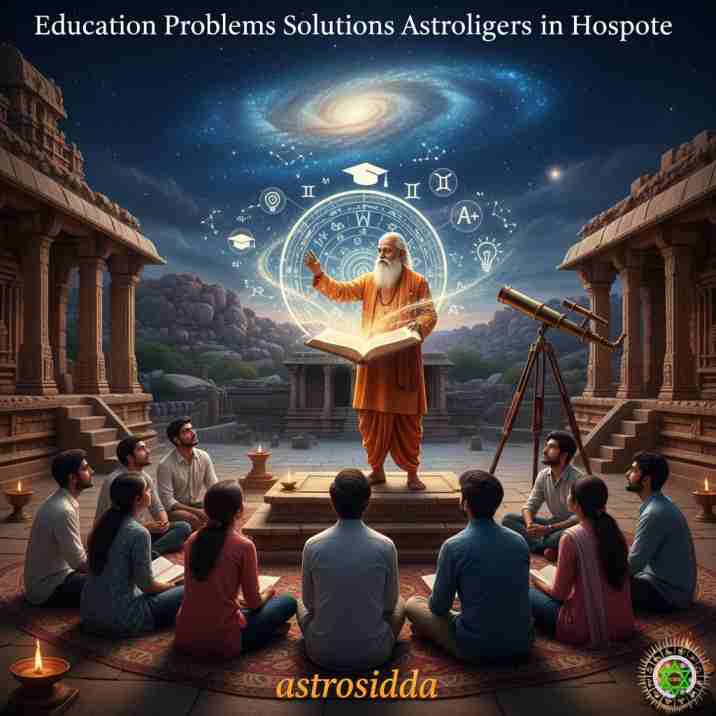 Vashikarana and Black Magic Astrologers in Hospete for Education Problems Solutions at Astrosidda
