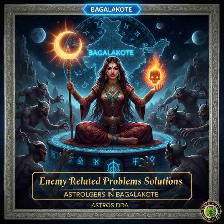 Vashikarana and Black Magic Astrologers in Bagalakote for Enemy Related Problems Solutions at Astrosidda