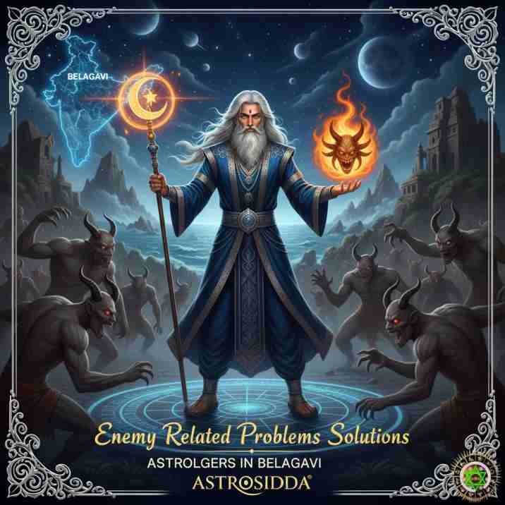 Vashikarana and Black Magic Astrologers in Belagavi for Enemy Related Problems Solutions at Astrosidda
