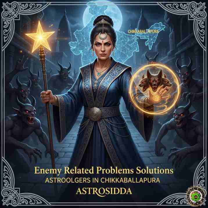 Vashikarana and Black Magic Astrologers in Chikkaballapura for Enemy Related Problems Solutions at Astrosidda