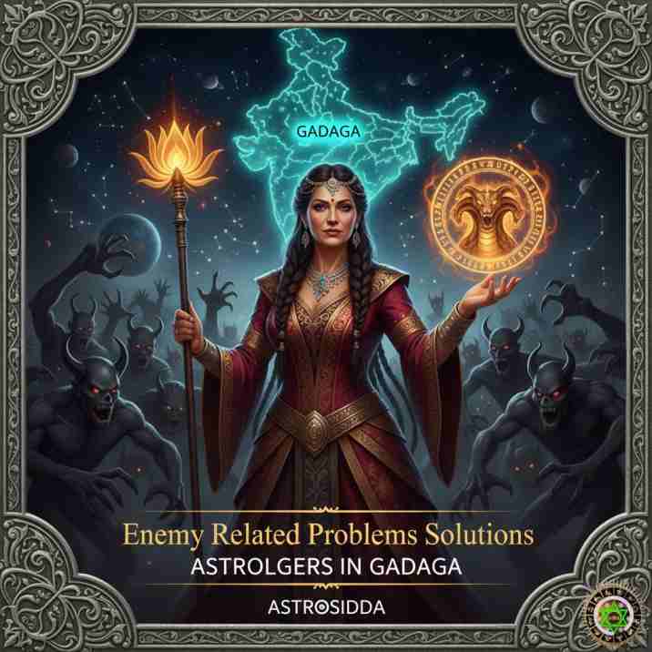 Vashikarana and Black Magic Astrologers in Gadaga for Enemy Related Problems Solutions at Astrosidda