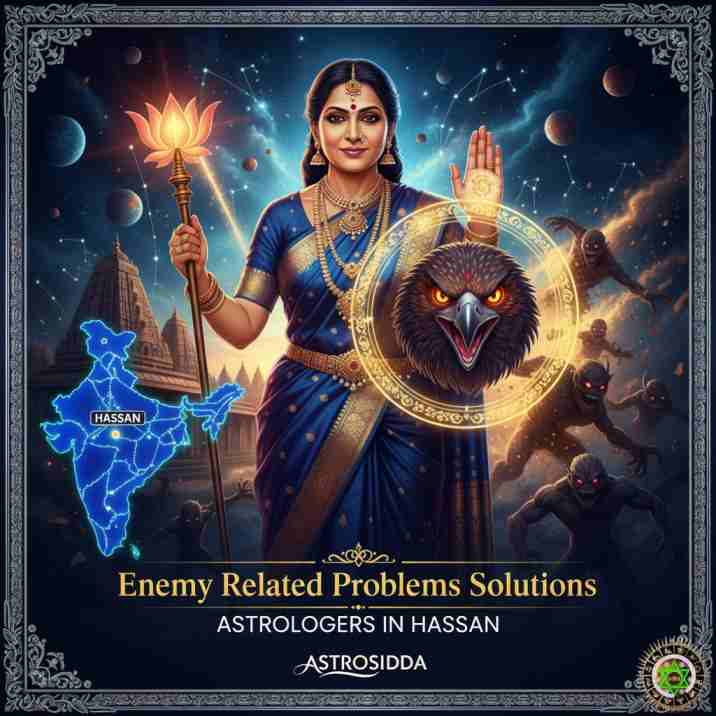 Vashikarana and Black Magic Astrologers in Hassan for Enemy Related Problems Solutions at Astrosidda