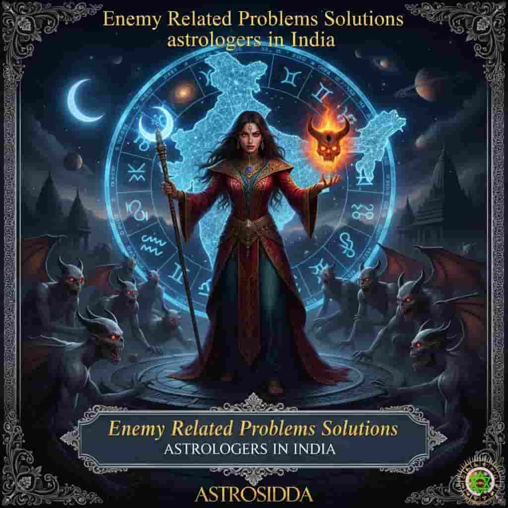 Vashikarana and Black Magic Astrologers in India for Enemy Related Problems Solutions at Astrosidda