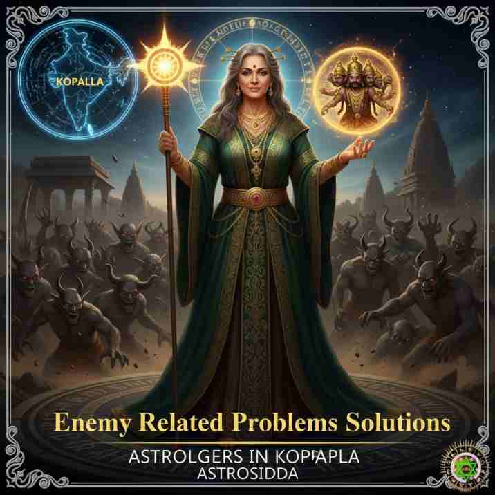 Vashikarana and Black Magic Astrologers in Koppala for Enemy Related Problems Solutions at Astrosidda