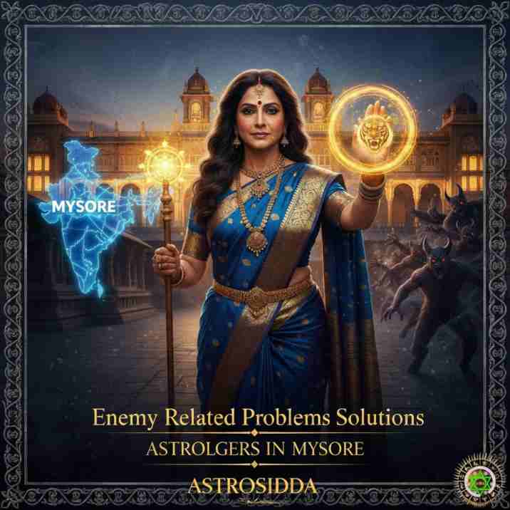 Vashikarana and Black Magic Astrologers in Mysore for Enemy Related Problems Solutions at Astrosidda