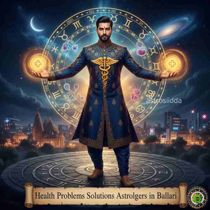 Vashikarana and Black Magic Astrologers in Ballari for Health Problems Solutions at Astrosidda