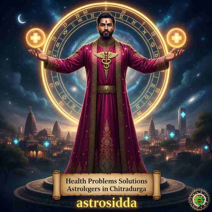 Vashikarana and Black Magic Astrologers in Chitradurga for Health Problems Solutions at Astrosidda