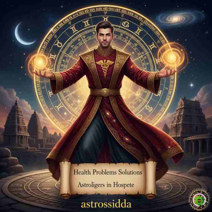 Vashikarana and Black Magic Astrologers in Hospete for Health Problems Solutions at Astrosidda