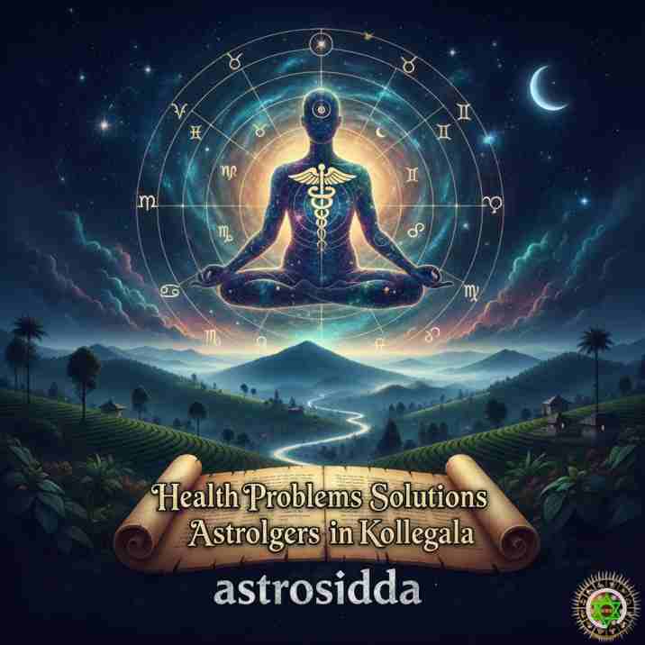 Vashikarana and Black Magic Astrologers in Kollegala for Health Problems Solutions at Astrosidda