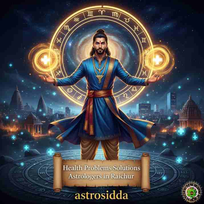 Vashikarana and Black Magic Astrologers in Raichur for Health Problems Solutions at Astrosidda