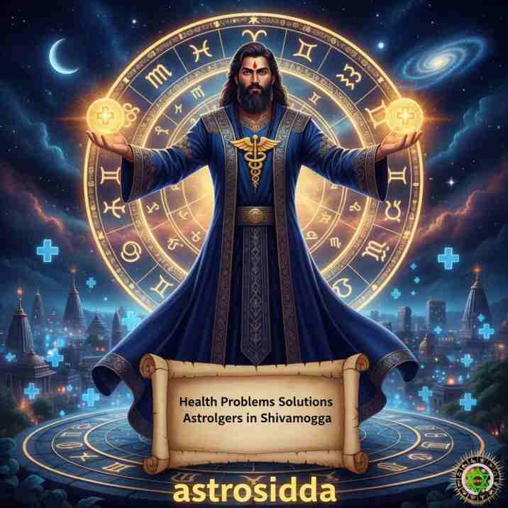 Vashikarana and Black Magic Astrologers in Shivamogga for Health Problems Solutions at Astrosidda