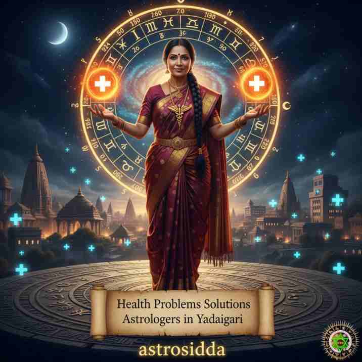 Vashikarana and Black Magic Astrologers in Yadagiri for Health Problems Solutions at Astrosidda