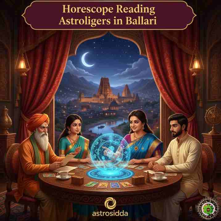 Vashikarana and Black Magic Astrologers in Ballari for Horoscope Reading at Astrosidda