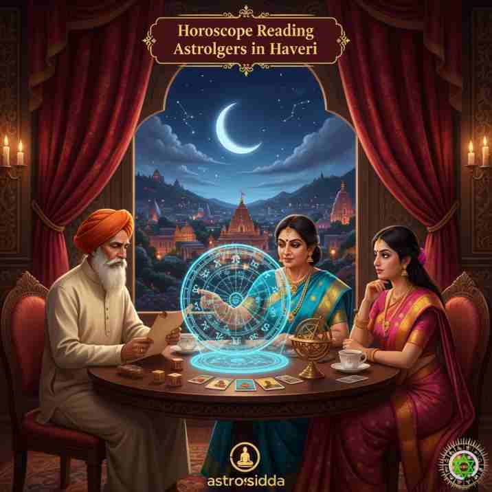 Vashikarana and Black Magic Astrologers in Haveri for Horoscope Reading at Astrosidda