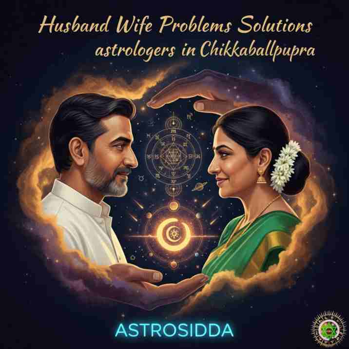 Vashikarana and Black Magic Astrologers in Chikkaballapura for Husband Wife Problems Solutions at Astrosidda